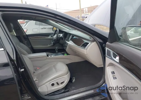 2016 Hyundai Genesis 3.8 из США, поврежденный, VIN KMHGN4JE3GU137109